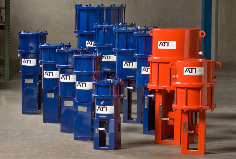 ATI Linear Pneumatic Actuators Performance Highlights